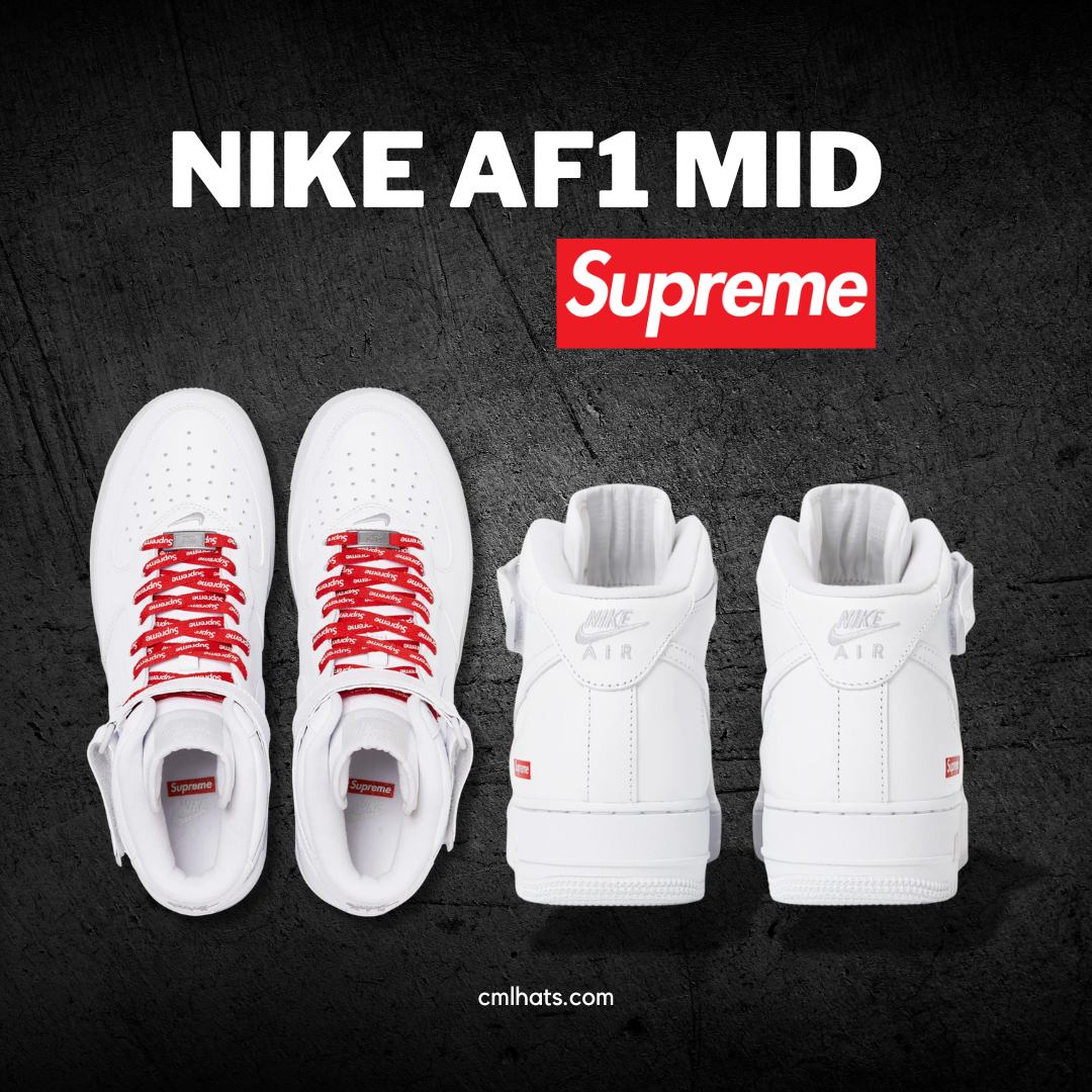 Air Force 1 Mid x Supreme