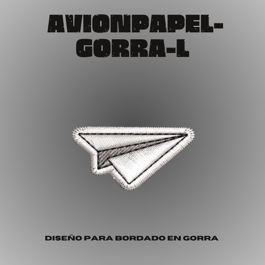 AvionPapel-gorra-L
