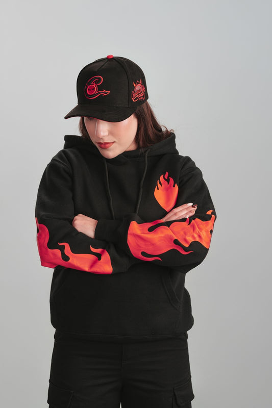 Sudadera CML negro/rojo