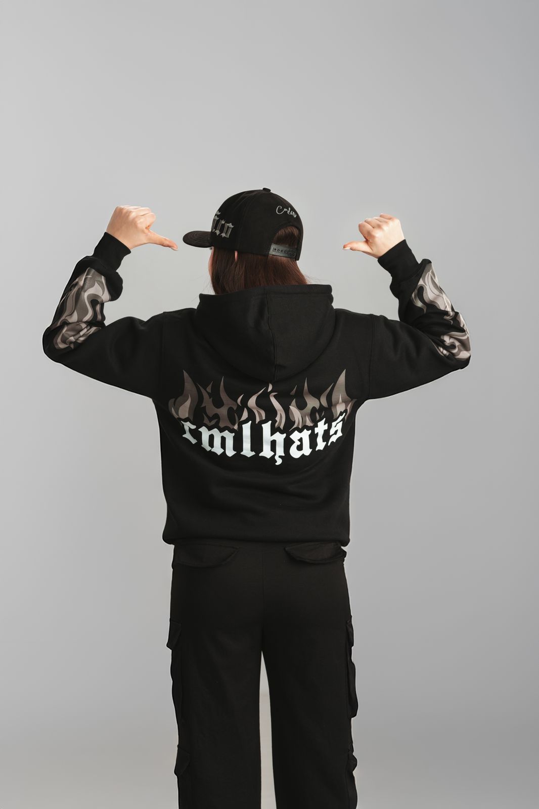 Sudadera CML negro/gris