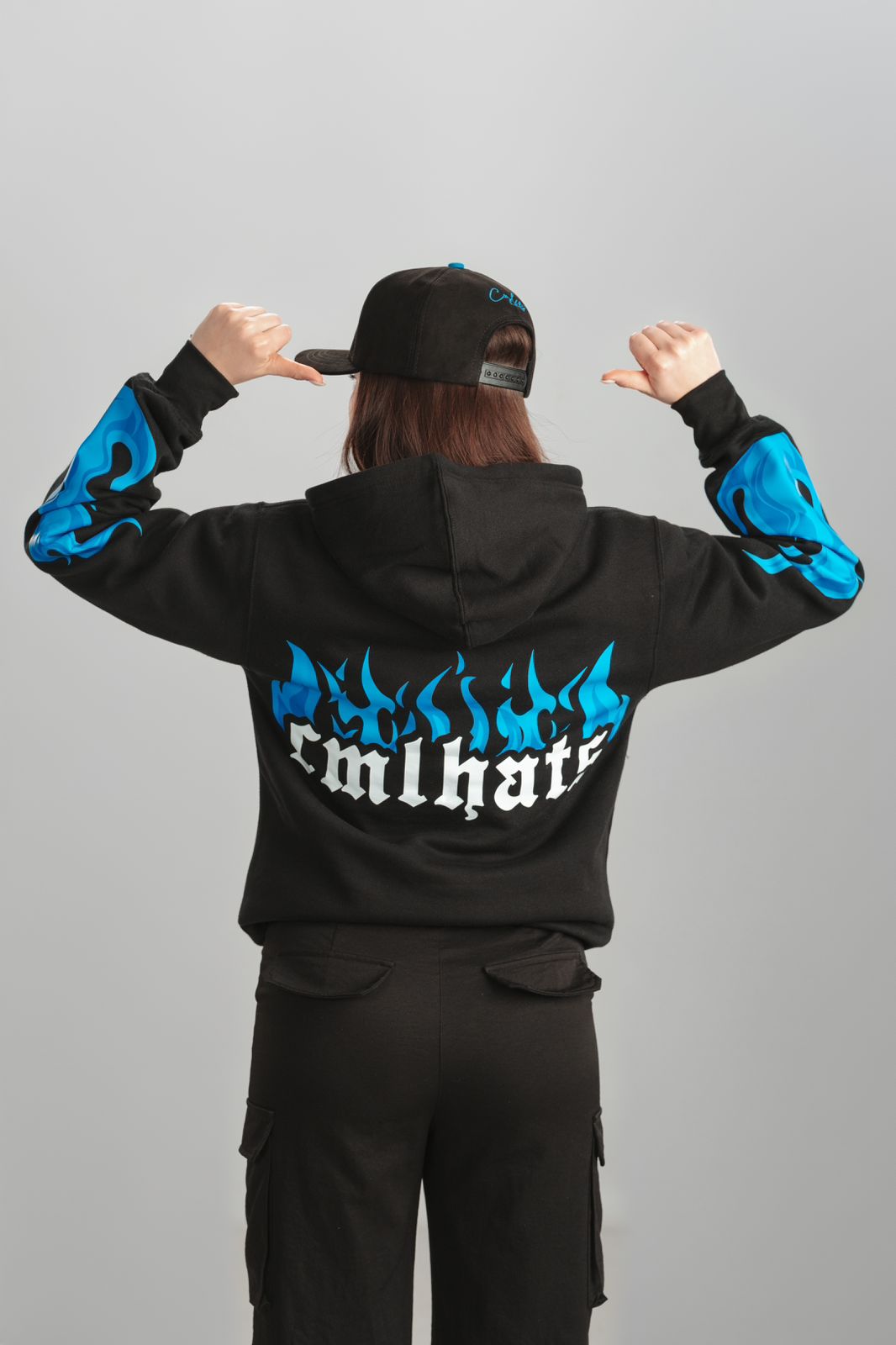 Sudadera CML negro/azul