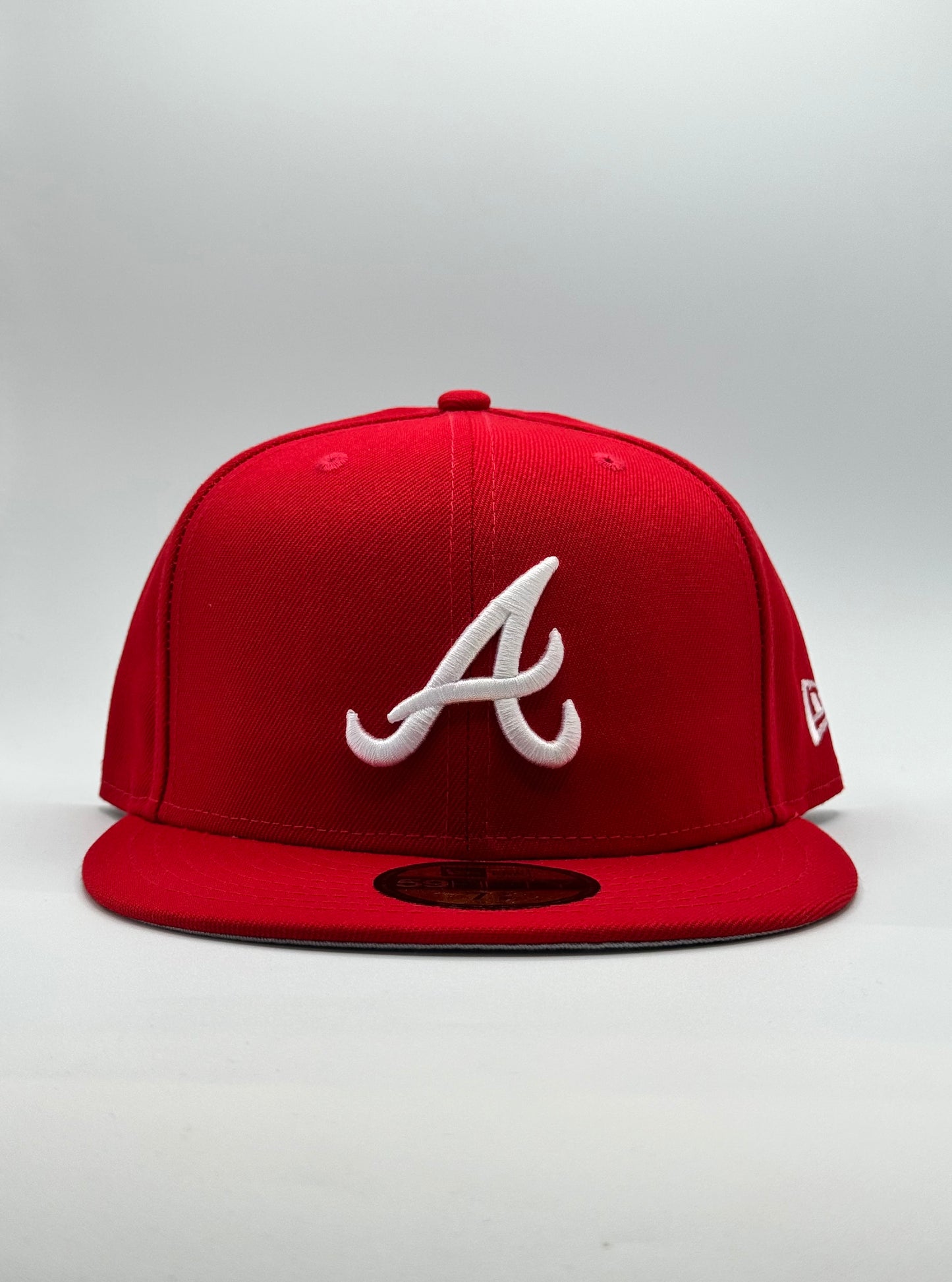 Atlanta Braves New Era White Logo