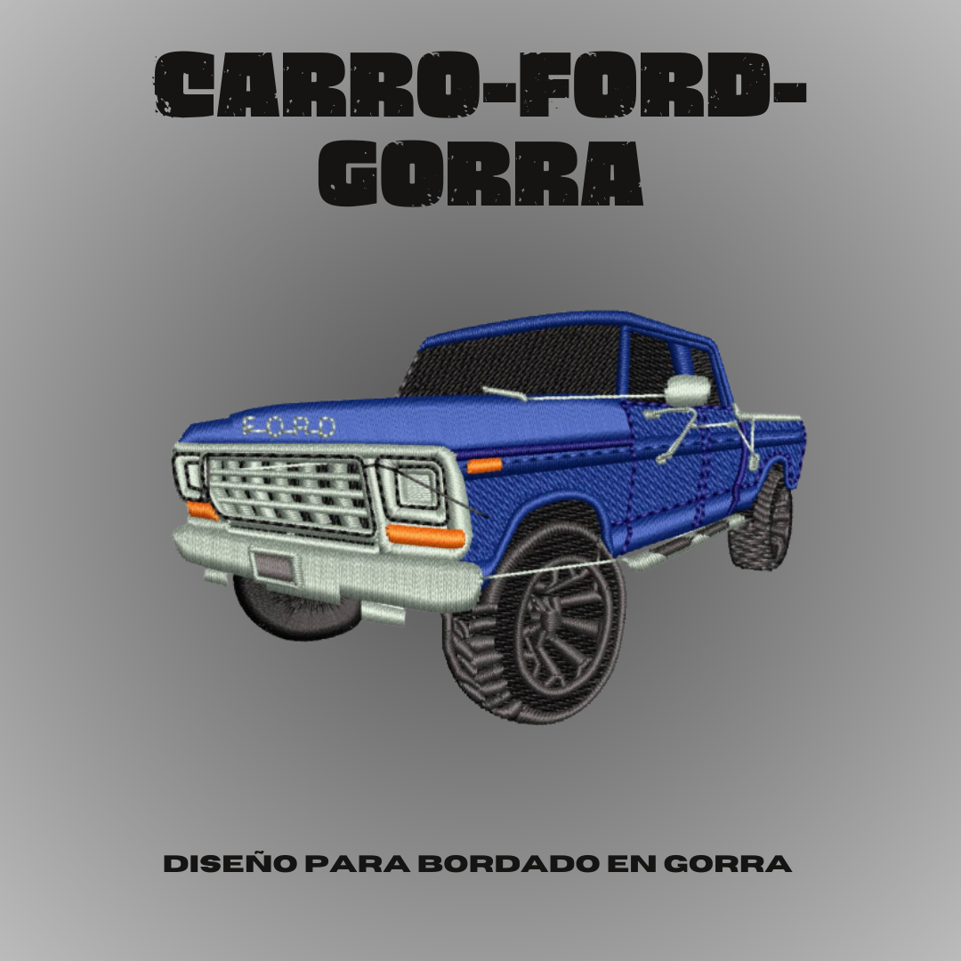 CARRO-FORD-GORRA