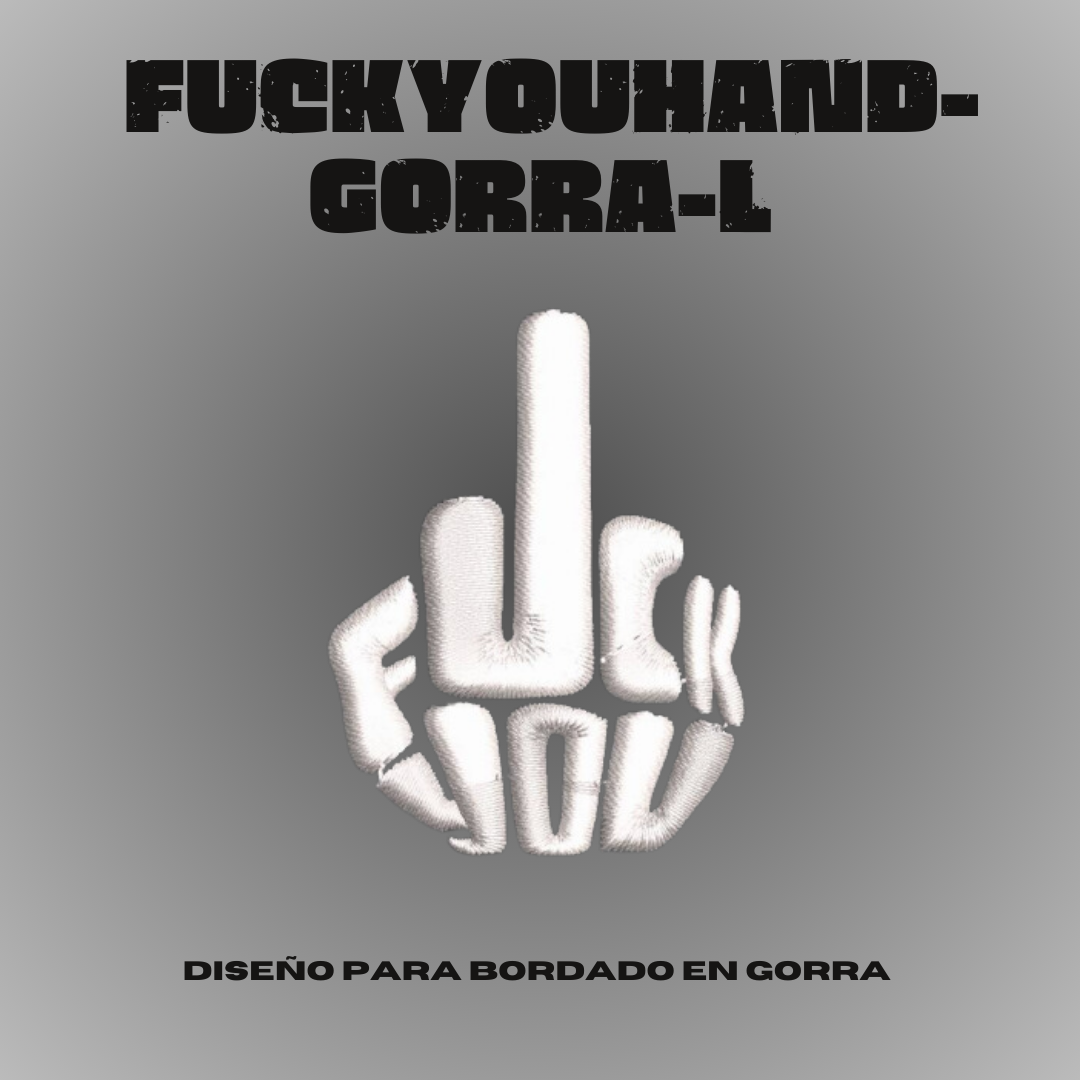 FuckYouHand-gorra-L