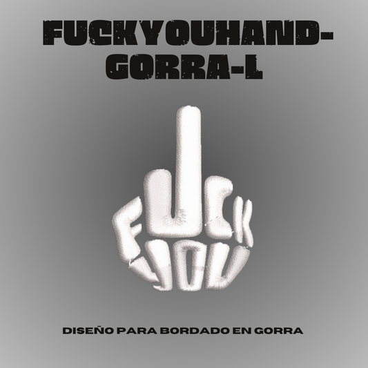 FuckYouHand-gorra-L