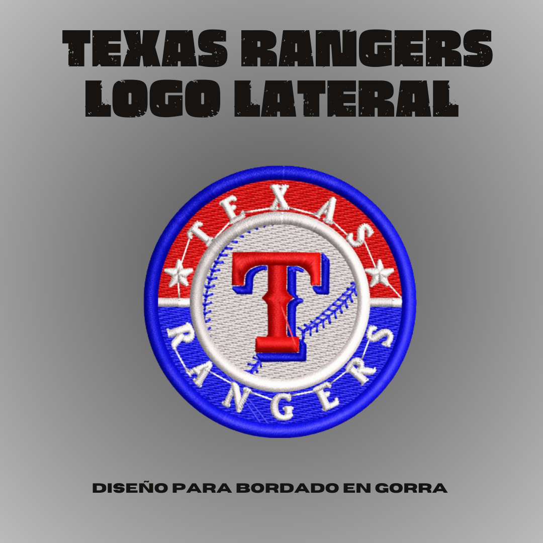 Texas Rangers Logo Lateral